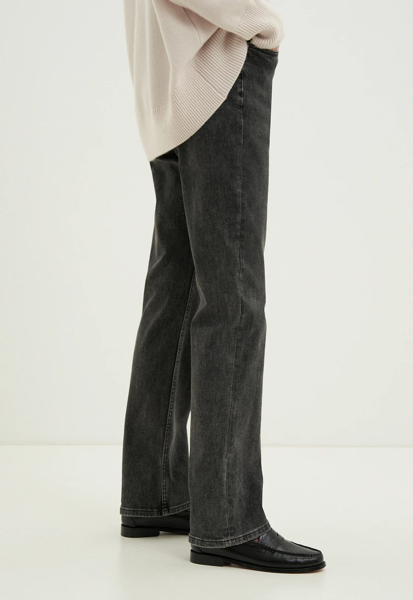 Утепленные джинсы straight fit женские, Модель FWD15000, Фото №3
