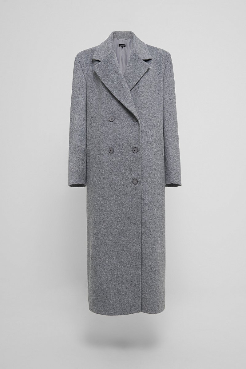 Оверсайз пальто с шарфом из капсулы Карины Нигай, Модель FWD51001, Фото №9