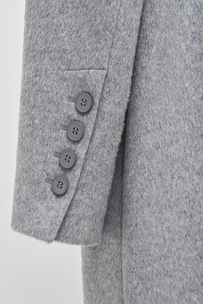 Оверсайз пальто с шарфом из капсулы Карины Нигай, Модель FWD51001, Фото №7