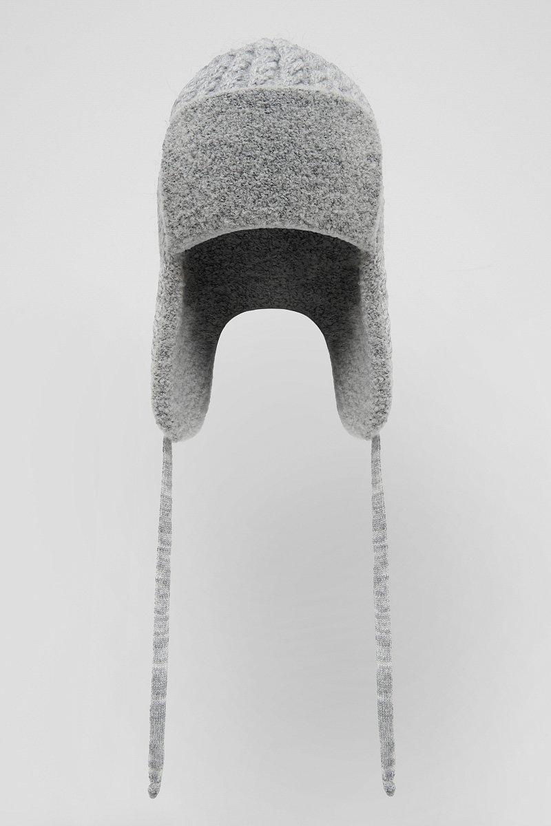 Шапка с добавлением шерсти из капсулы Карины Нигай, Модель FWD51112, Фото №4