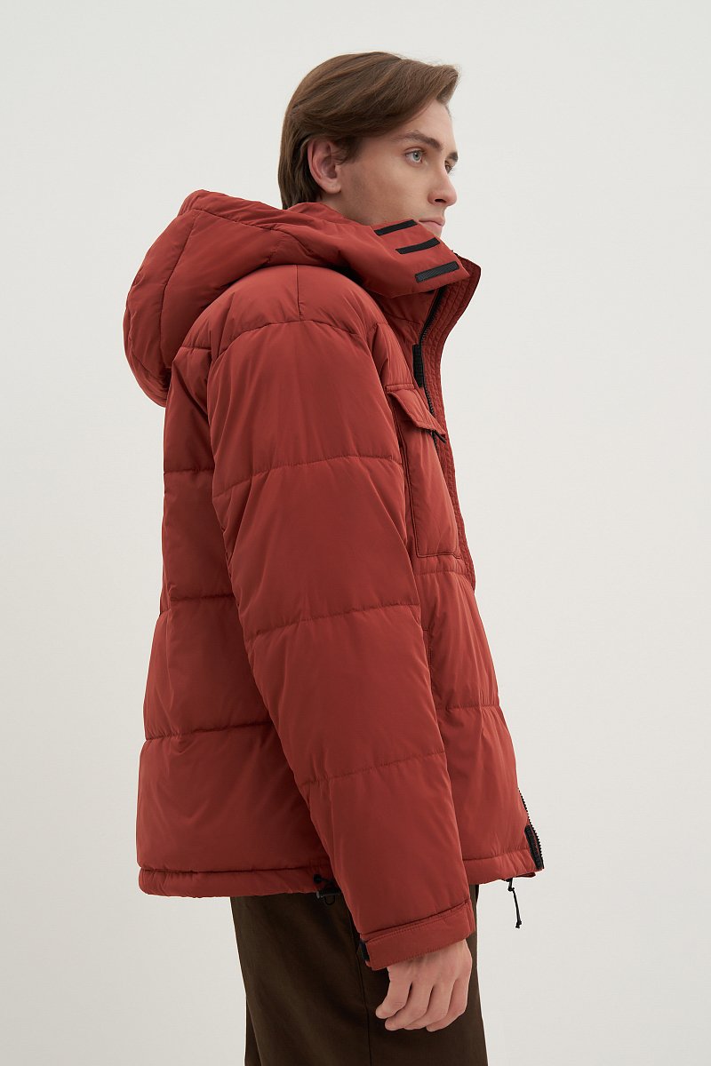 Куртка утепленная с воротником стойкой, Модель FWD21021, Фото №3