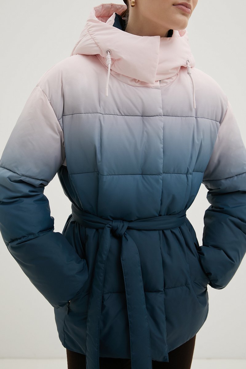 Куртка утепленная из водонепроницаемой ткани, Модель FWD11066, Фото №3