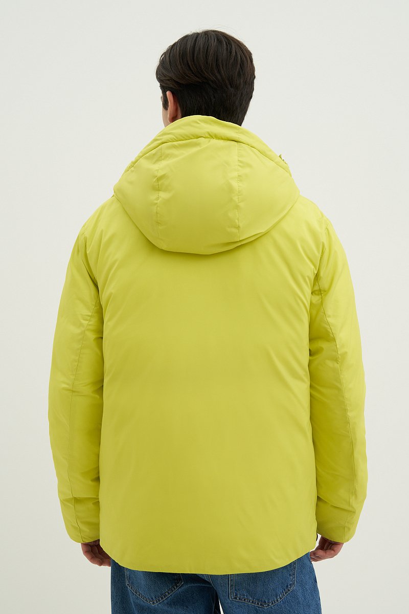 Куртка утепленная из водонепроницаемой ткани, Модель FWD21003, Фото №5