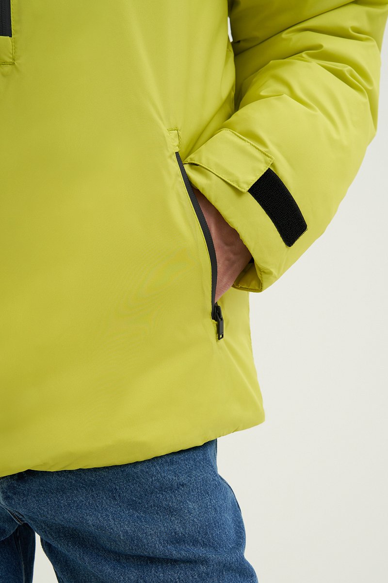 Куртка утепленная из водонепроницаемой ткани, Модель FWD21003, Фото №8