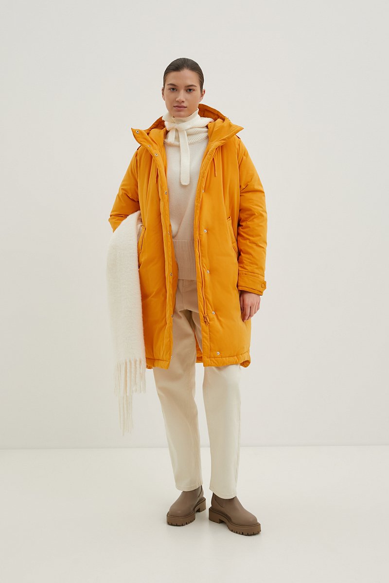 Пальто утепленное с утиным пухом, Модель FWD11021, Фото №2