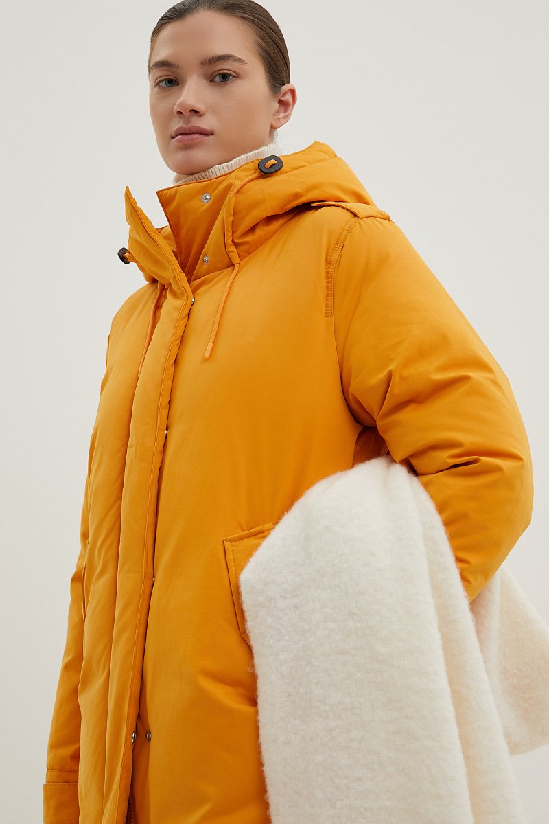 Пальто утепленное с утиным пухом, Модель FWD11021, Фото №3