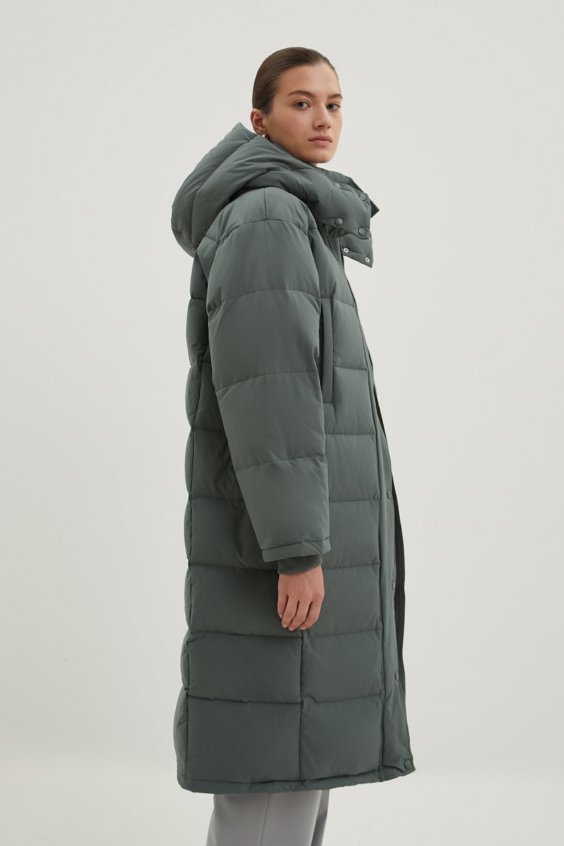 Пальто утепленное с утиным пухом, Модель FWD11017, Фото №3