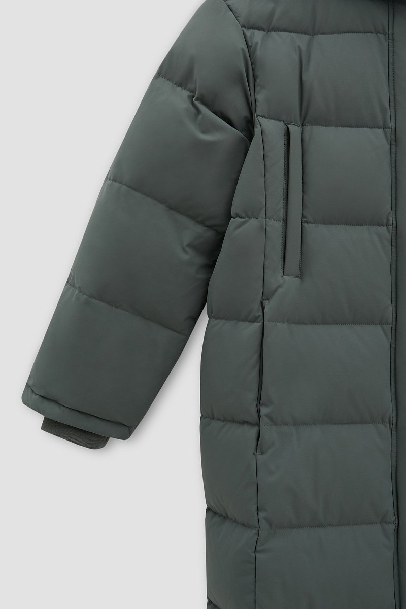 Пальто утепленное с утиным пухом, Модель FWD11017, Фото №7