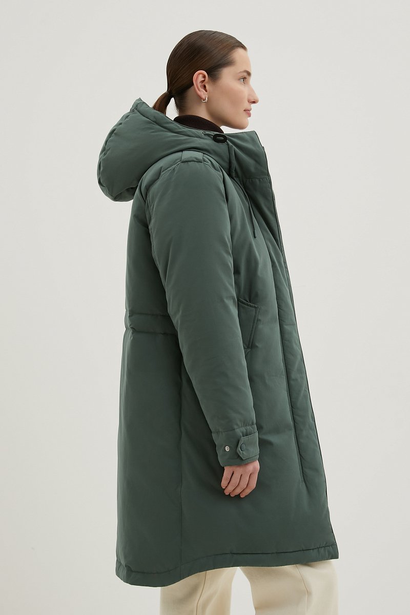 Пальто утепленное с утиным пухом, Модель FWD11021, Фото №4
