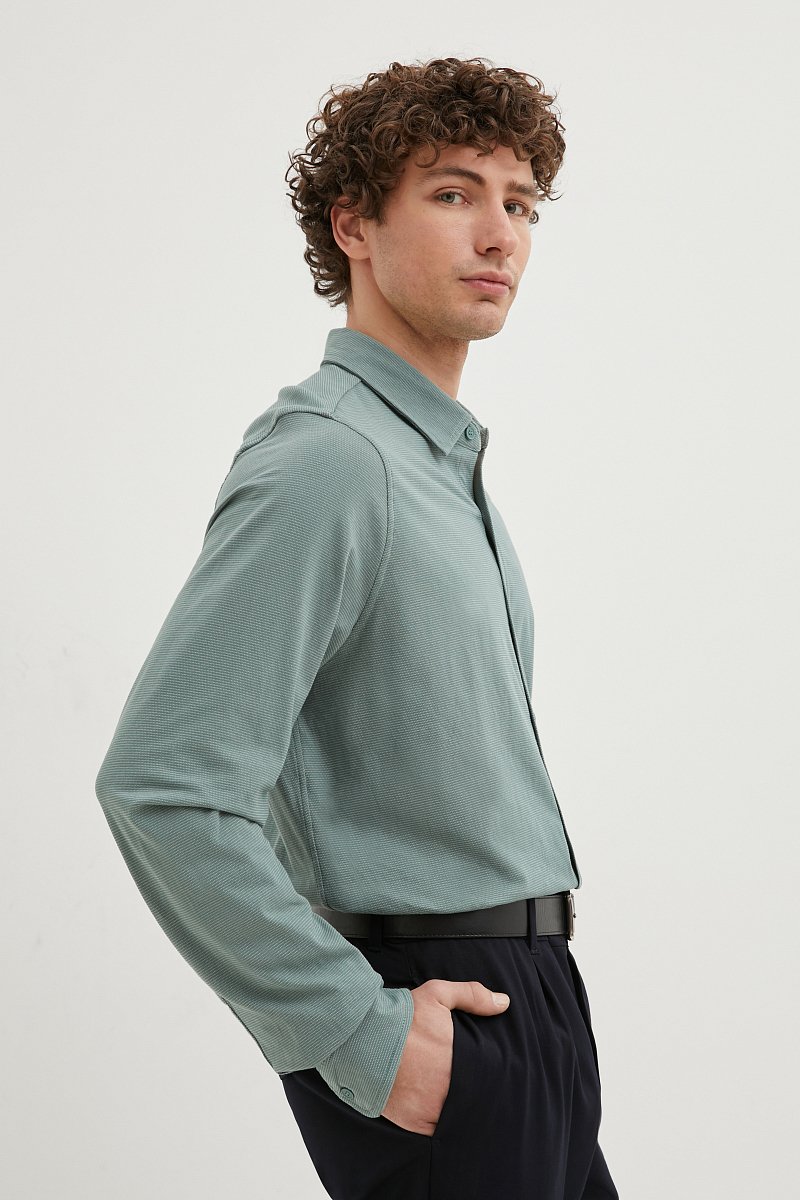 Рубашка мужская, Модель FWD21053, Фото №4
