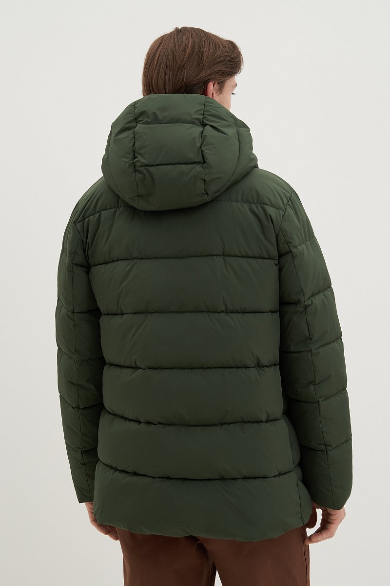 Куртка утепленная с капюшоном, Модель FWD21025, Фото №4