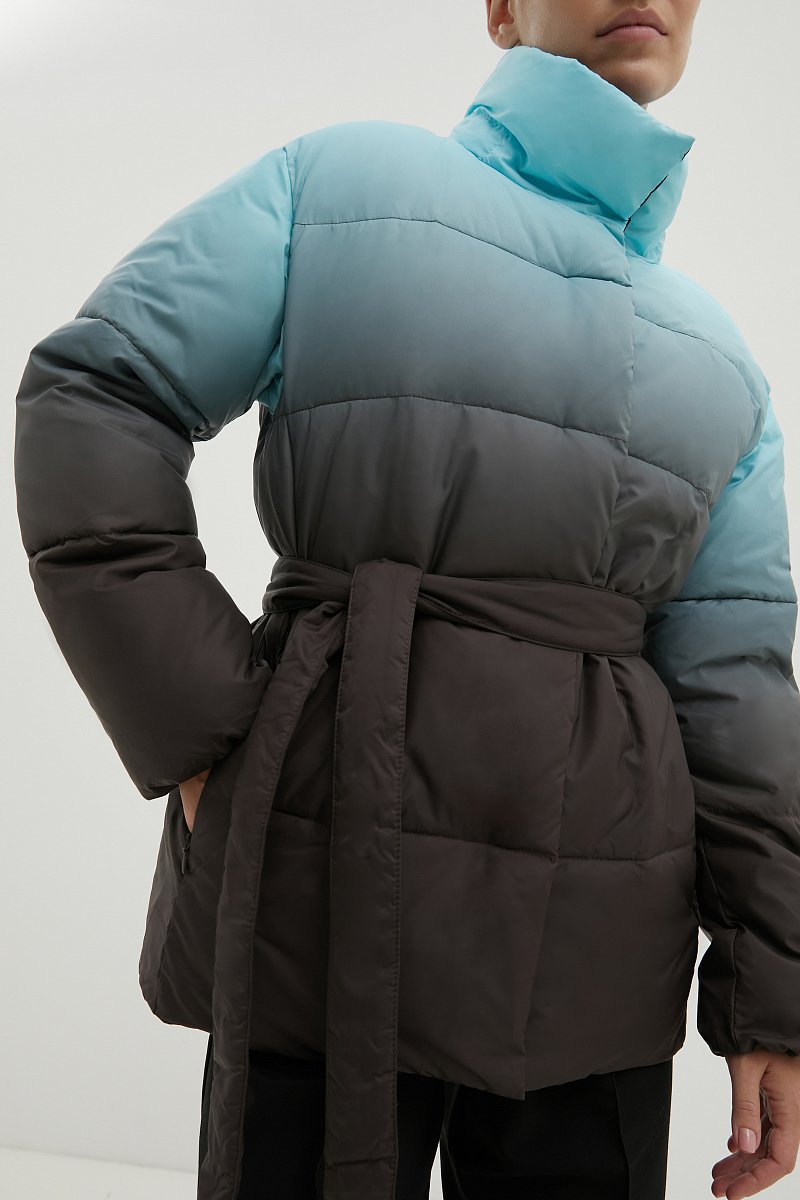 Куртка утепленная из водонепроницаемой ткани, Модель FWD11066, Фото №3
