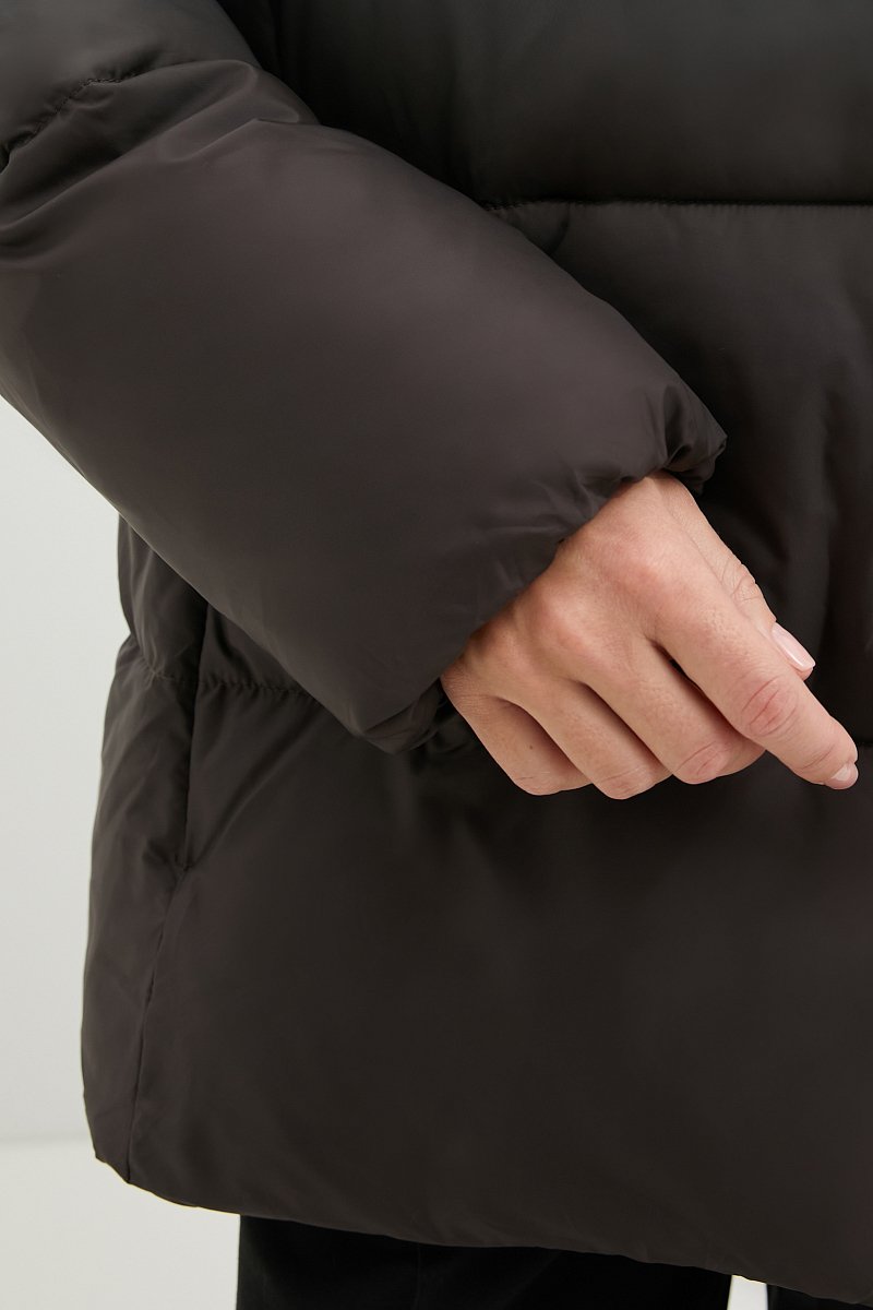 Куртка утепленная из водонепроницаемой ткани, Модель FWD11066, Фото №8