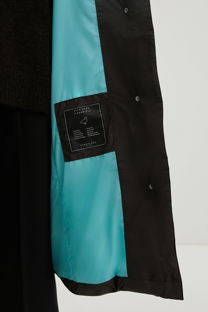 Пальто утепленное с утиным пухом, Модель FWD11067, Фото №6