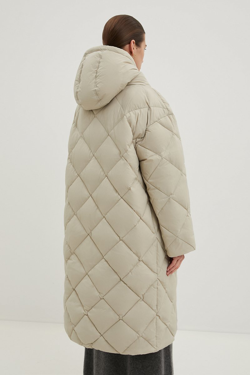 Пальто утепленное с утиным пухом, Модель FWD11030, Фото №4