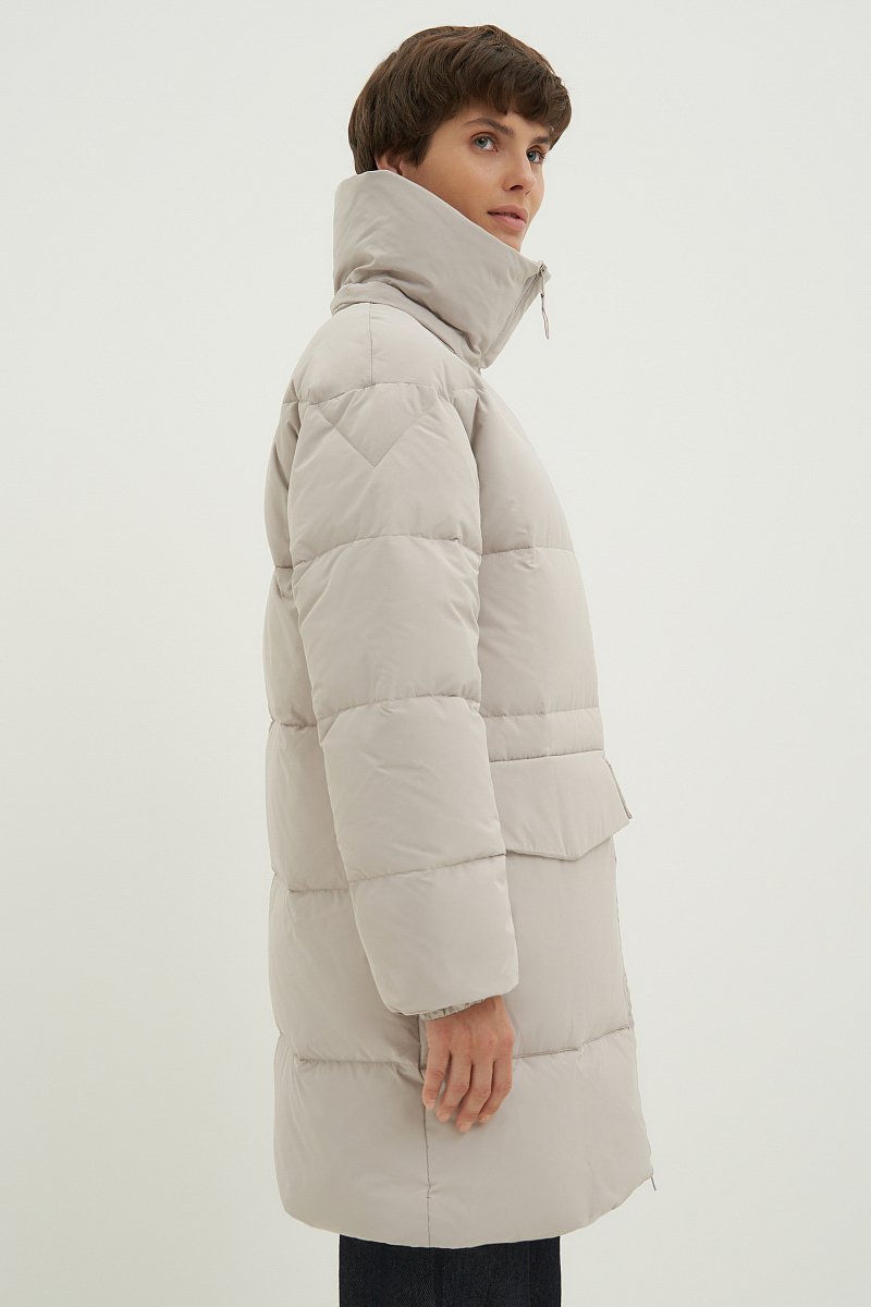 Пальто утепленное с утиным пухом, Модель FWD11050, Фото №5