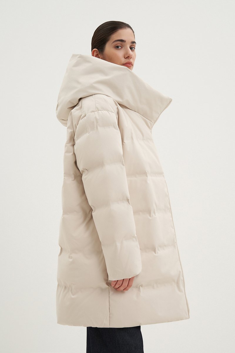 Пальто утепленное с утиным пухом, Модель FWD11065, Фото №4