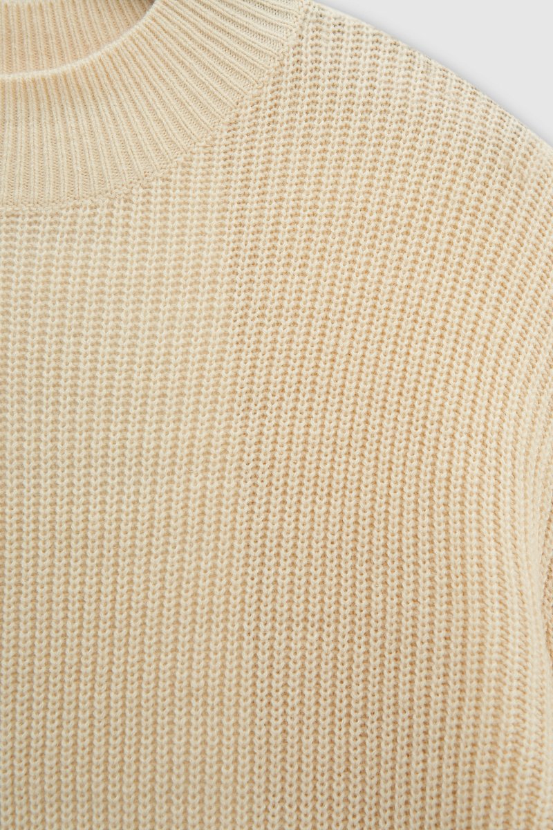 Джемпер прямого силуэта с шерстью, Модель FWD21114, Фото №6