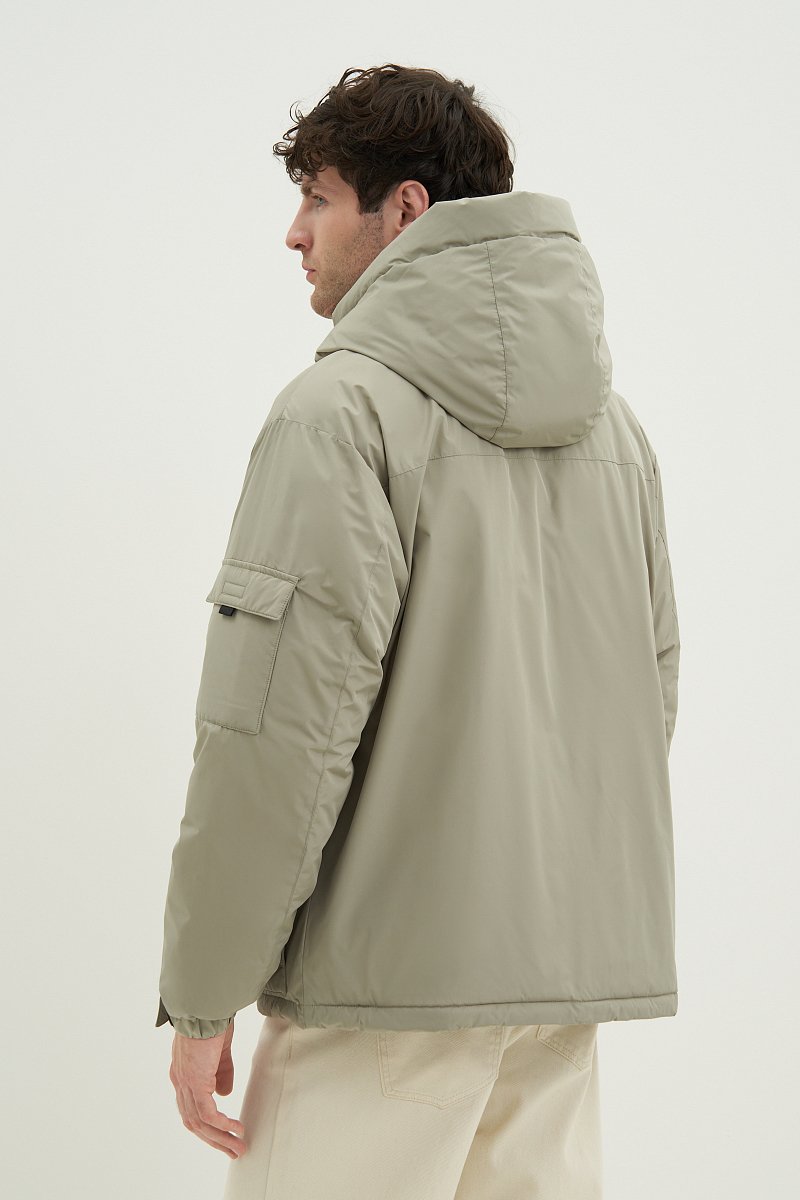 Куртка утепленная из водонепроницаемой ткани, Модель FWD21022, Фото №5