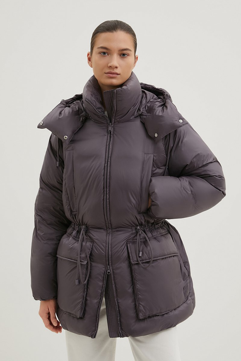Куртка утепленная с утиным пухом, Модель FWD11004, Фото №1