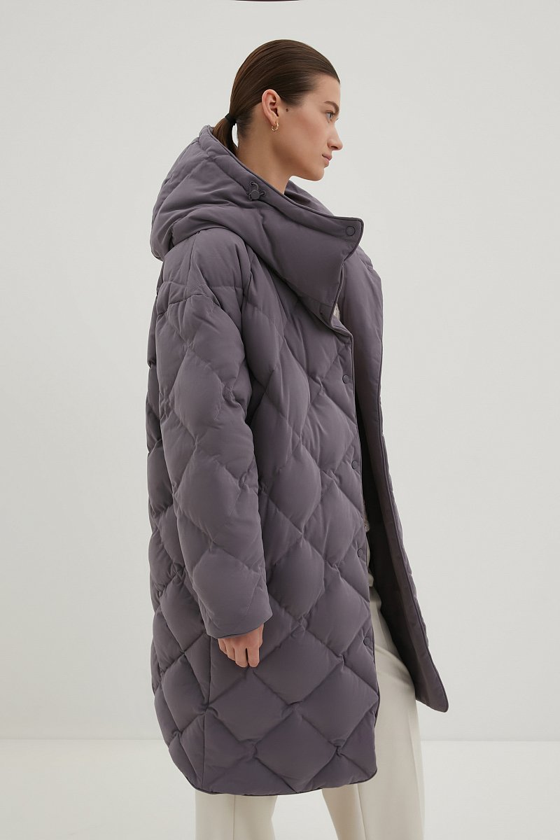 Пальто утепленное с утиным пухом, Модель FWD11022, Фото №3