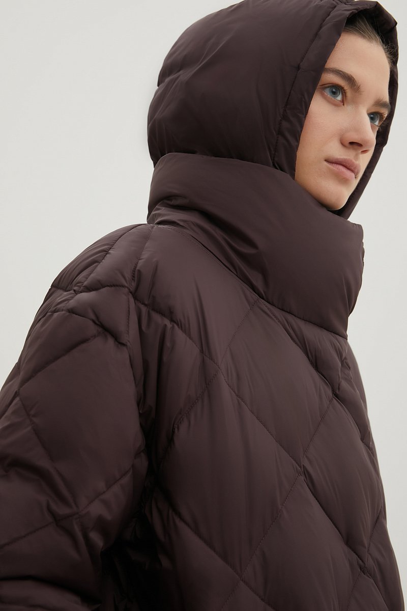 Пальто утепленное с утиным пухом, Модель FWD11030, Фото №3