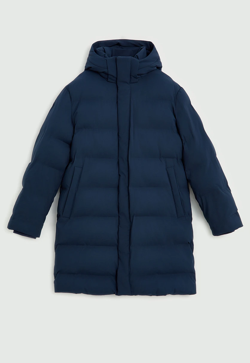 Утепленное пальто с воротником-стойкой, Модель FWE21001, Фото №10