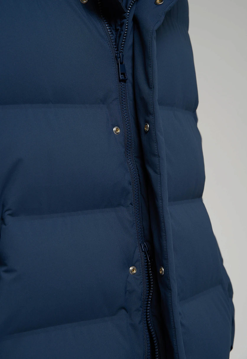 Утепленное пальто с воротником-стойкой, Модель FWE21001, Фото №5