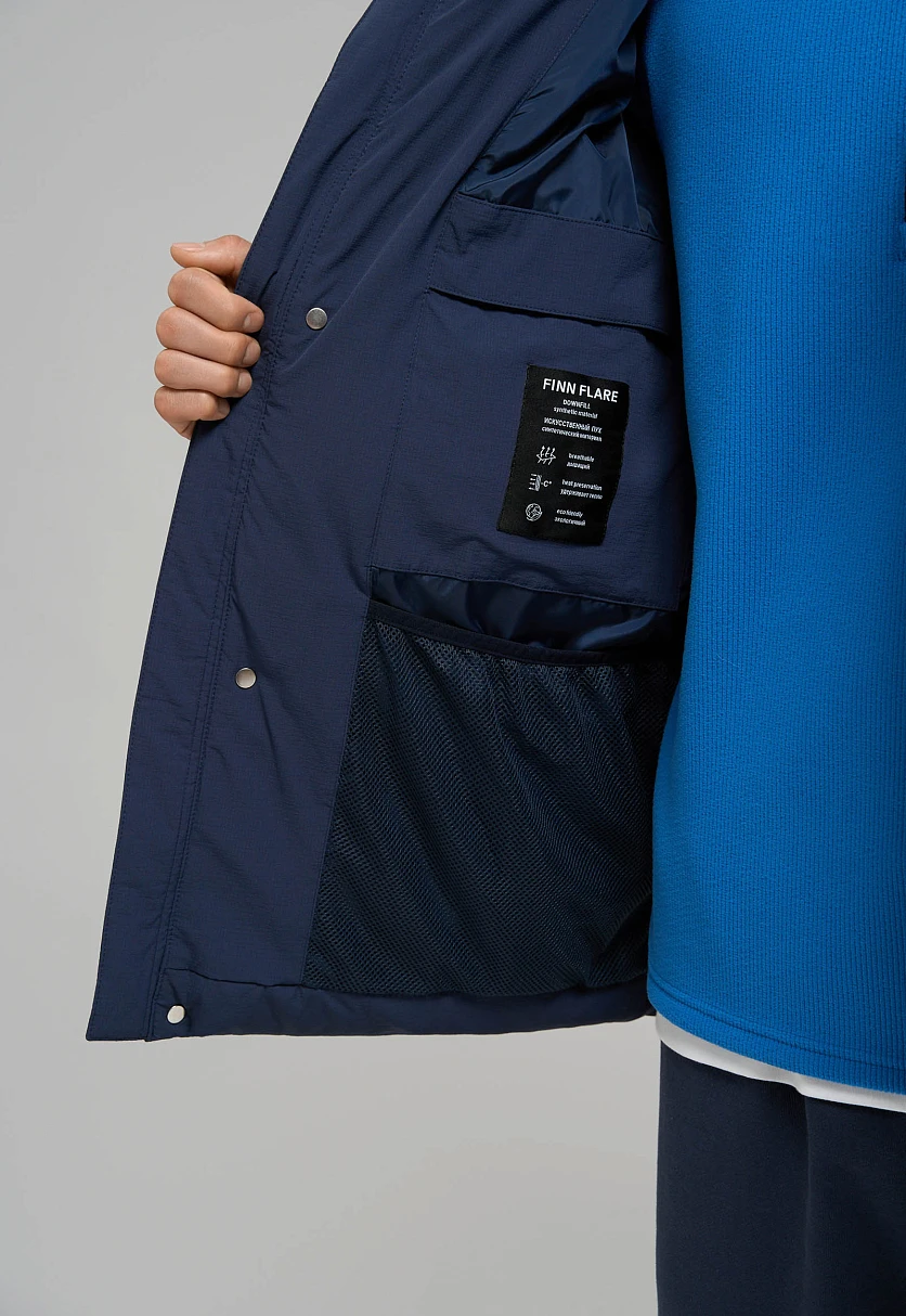 Утепленная куртка с капюшоном, Модель FWE21010, Фото №9