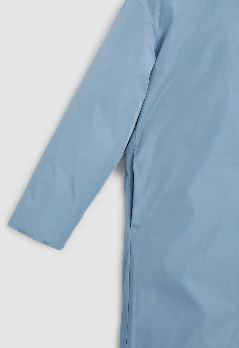 Пуховое пальто с переливающимся эффектом, Модель FWE11071, Фото №8