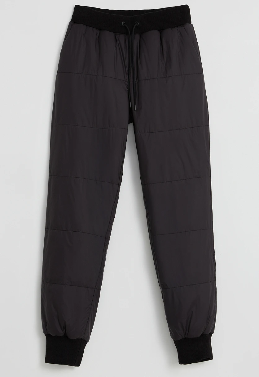 Утепленные брюки с эластичным низом, Модель FWE11061, Фото №7