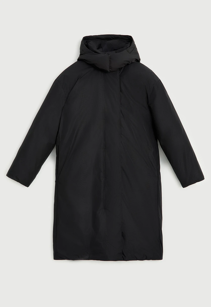 Пуховое пальто с переливающимся эффектом, Модель FWE11071, Фото №10