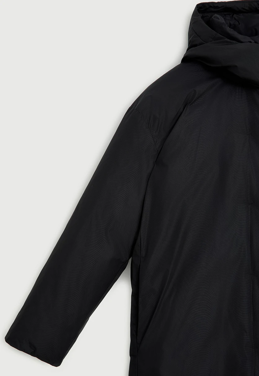 Пуховое пальто с переливающимся эффектом, Модель FWE11071, Фото №8