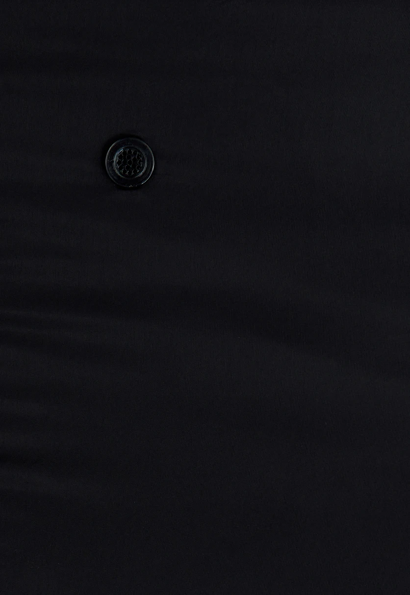 Утепленное пальто с накладными карманами Черный FWE21002Купить в интернет-магазине FINN FLARE, предосмотр фото №9 Утепленное пальто с накладными карманами, Модель FWE21002, Фото №9