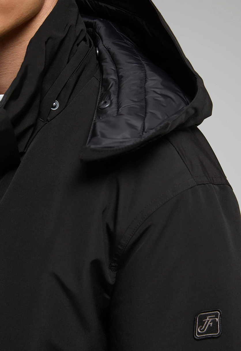 Утепленное пальто со съемным капюшоном, Модель FWE21007, Фото №5