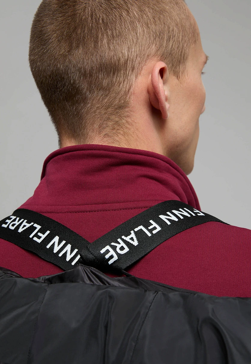 Пуховое полупальто с воротником-стойкой, Модель FWE21018, Фото №12