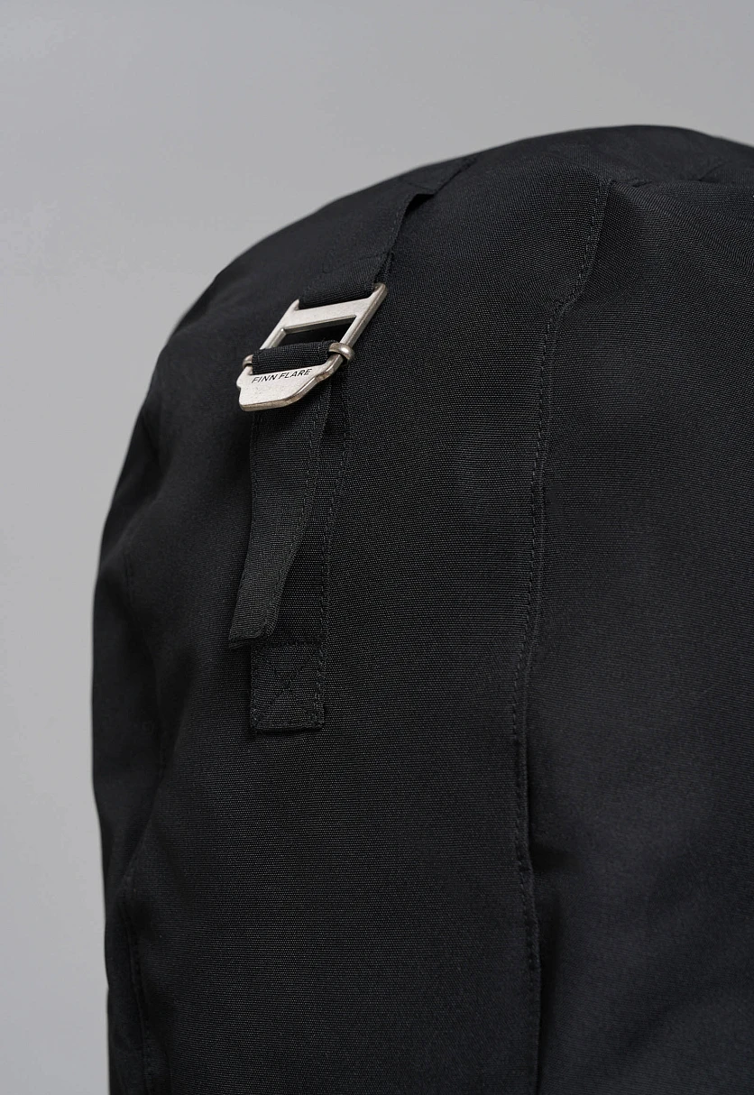 Утепленное полупальто с накладными карманами и капюшоном, Модель FWE21037, Фото №10