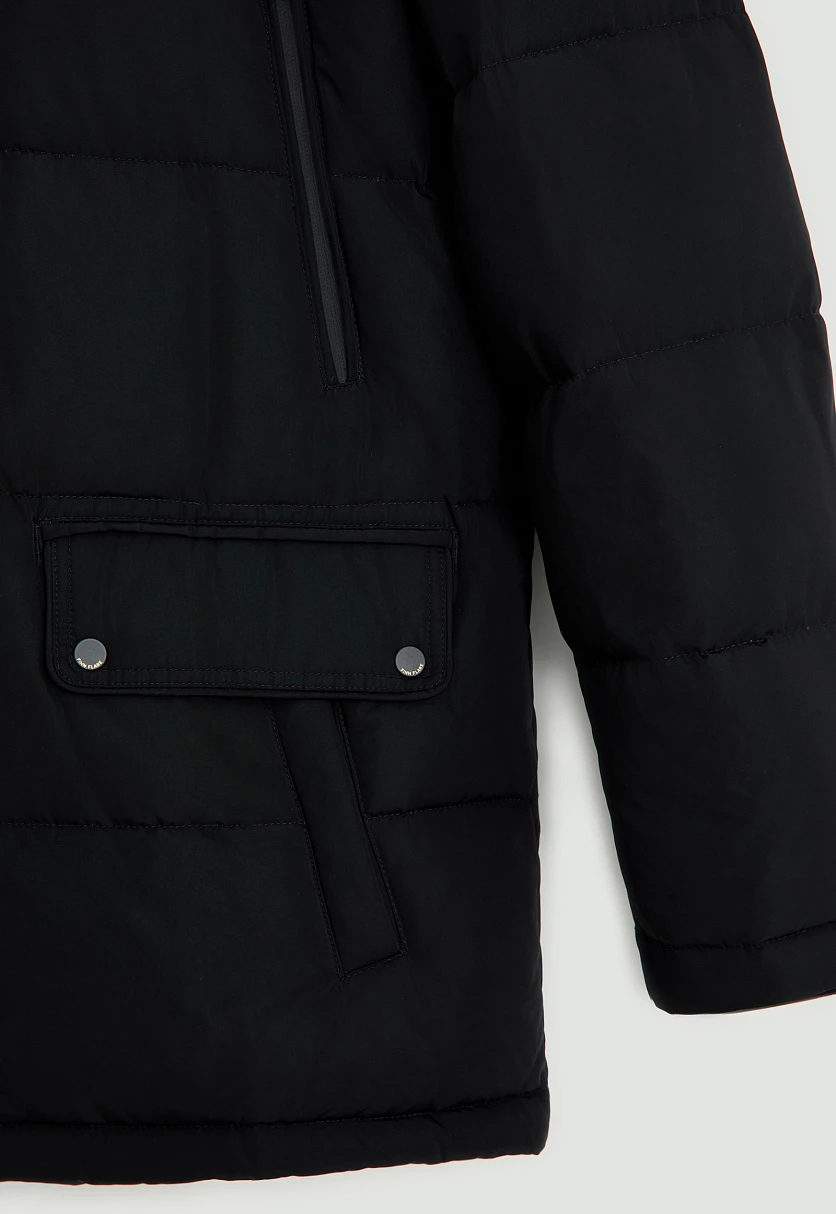 Пуховое полупальто со съемным капюшоном, Модель FWE21040, Фото №8