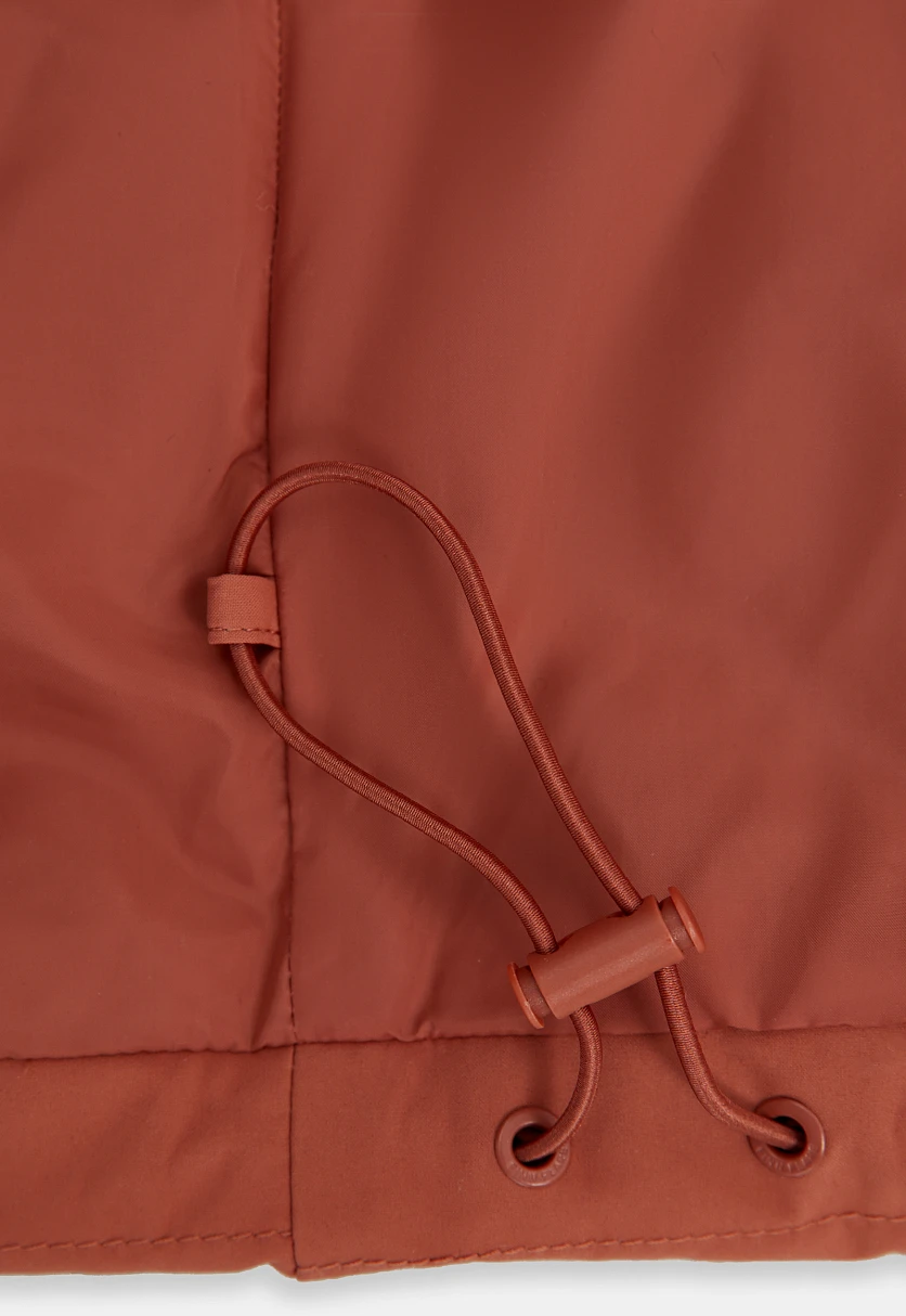 Пуховик с воротником-стойкой и капюшоном, Модель FWE21000, Фото №9