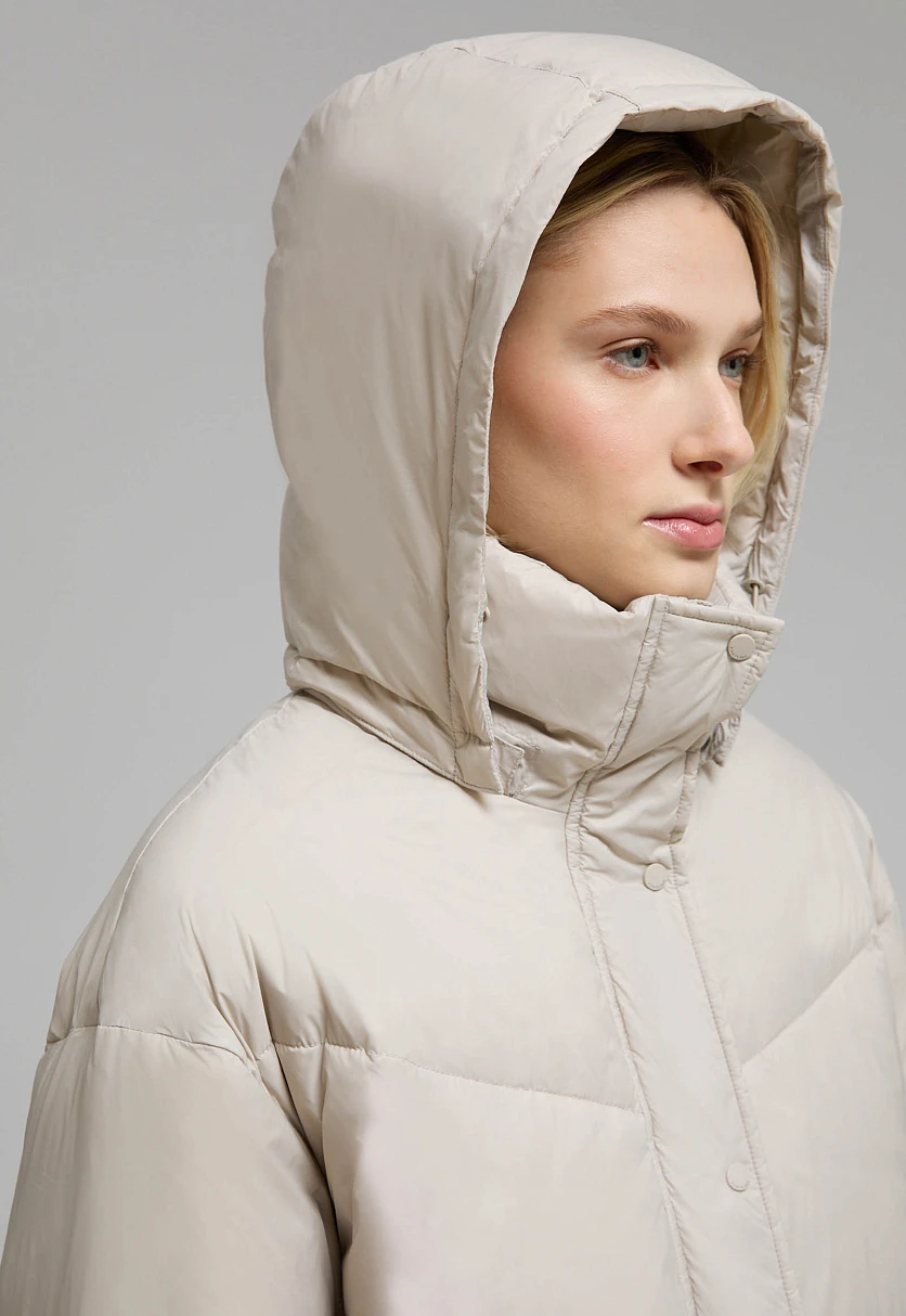 Пуховик со съемным капюшоном, Модель FWE11012, Фото №5