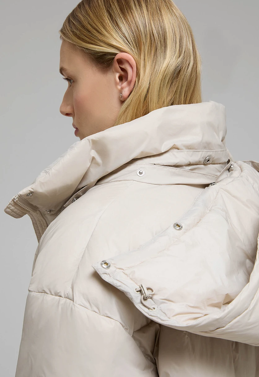 Пуховик со съемным капюшоном, Модель FWE11012, Фото №7