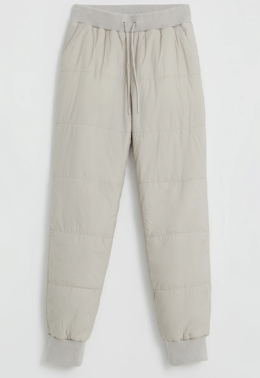 Утепленные брюки с эластичным низом, Модель FWE11061, Фото №7