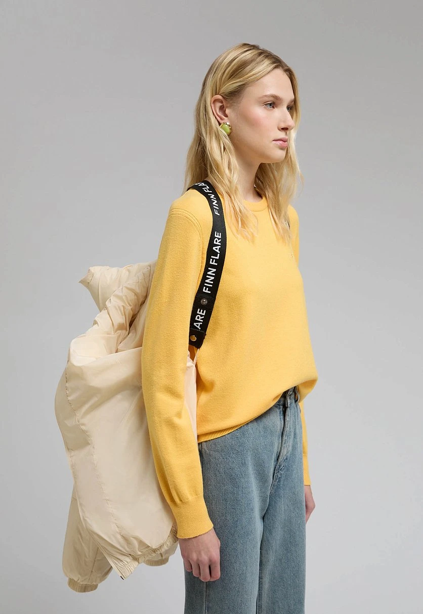 Удлиненный пуховик с капюшоном, Модель FWE11036, Фото №9