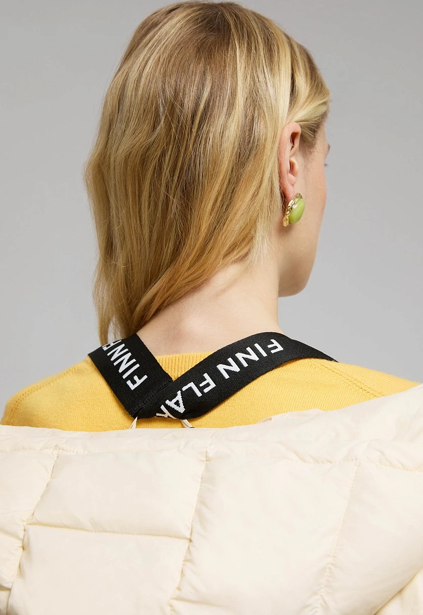 Удлиненный пуховик с капюшоном, Модель FWE11036, Фото №10