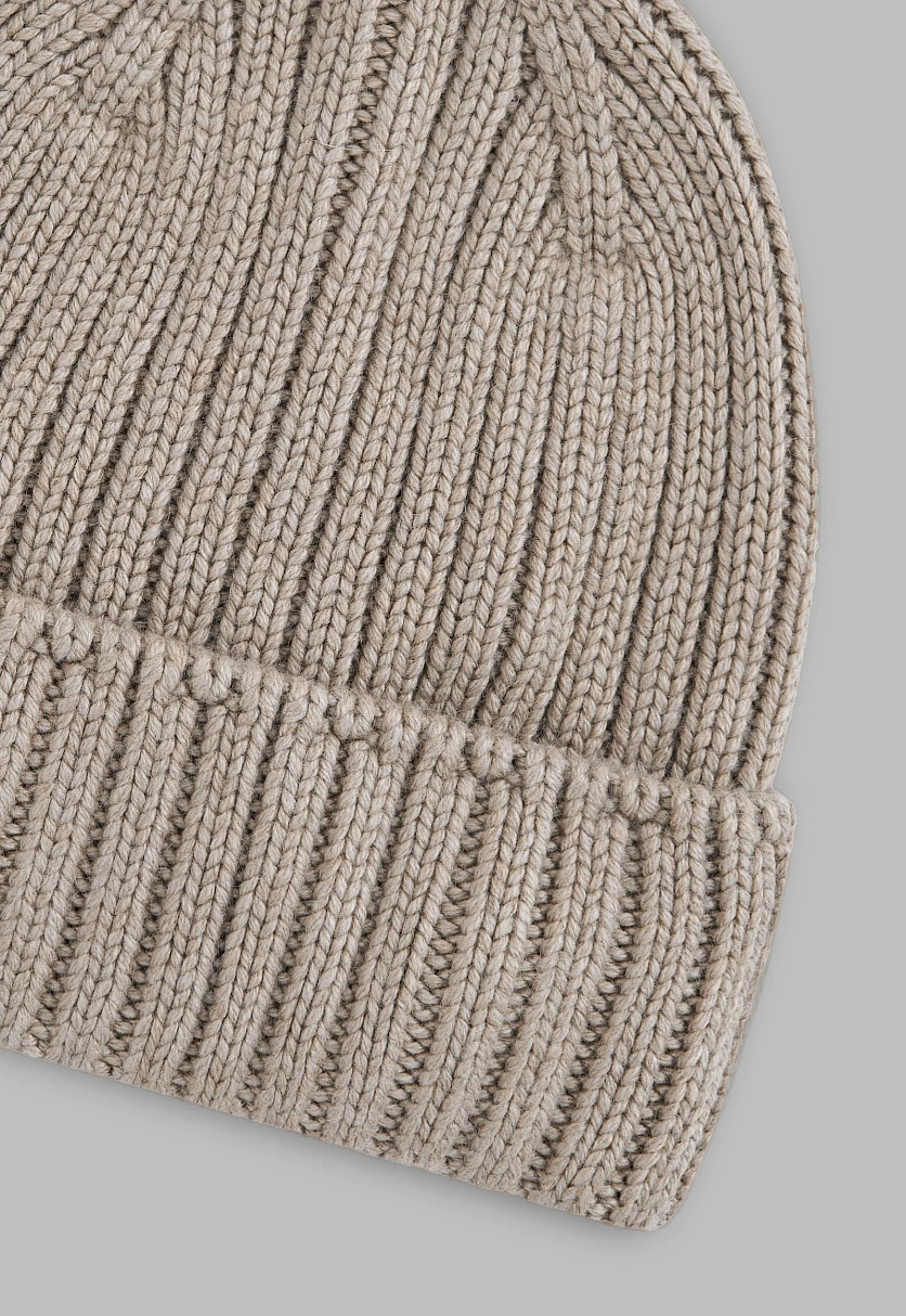 Шапка с отворотом с добавлением ангоры и шерсти, Модель FWE11188, Фото №5