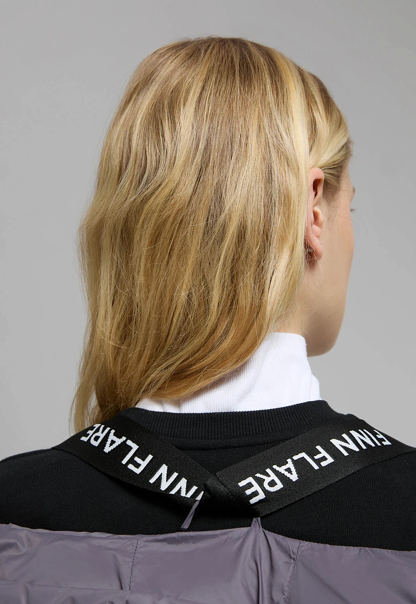 Удлиненный пуховик с капюшоном, Модель FWE11036, Фото №10