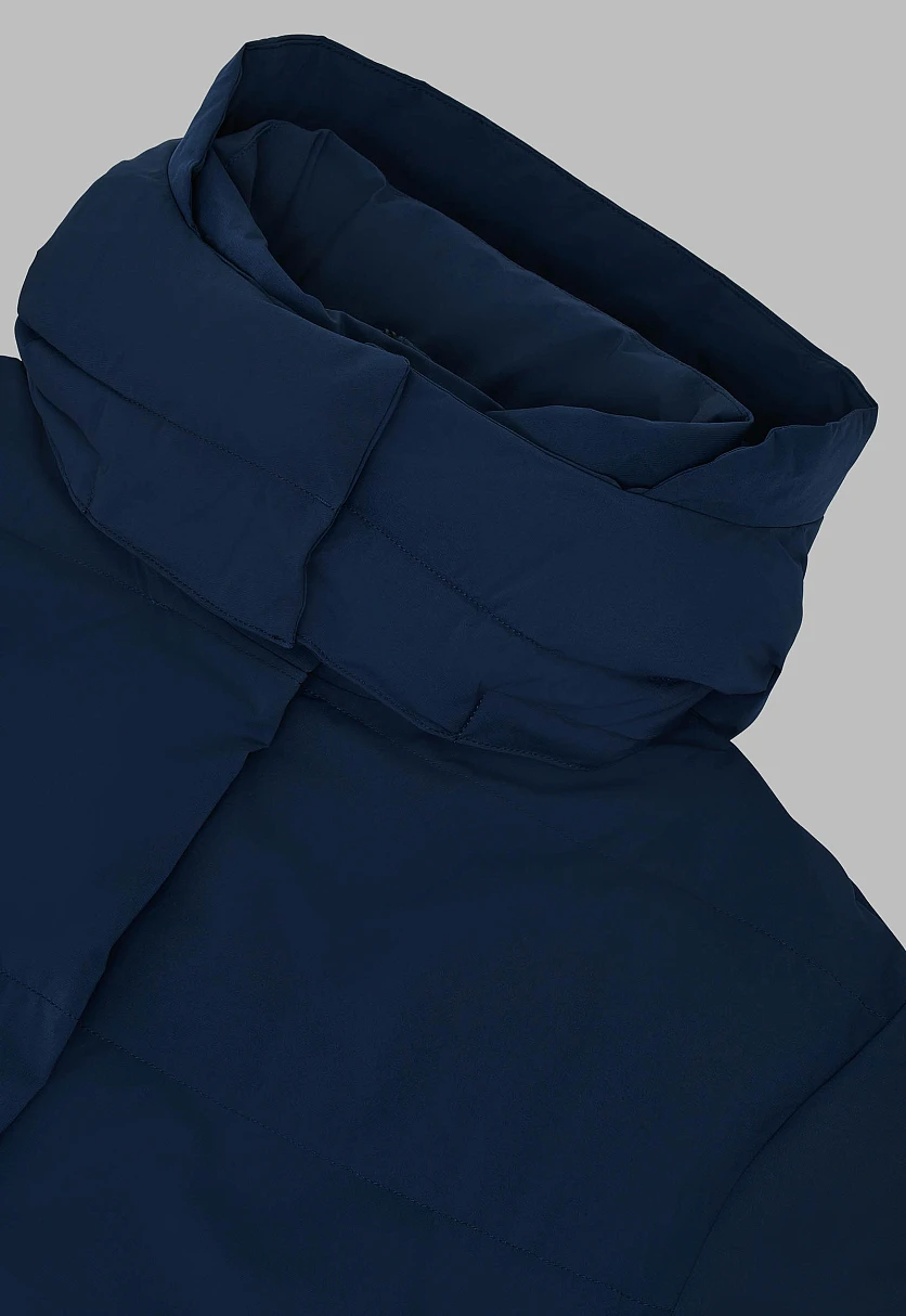 Куртка oversize силуэта с капюшоном, Модель FWF11048, Фото №6