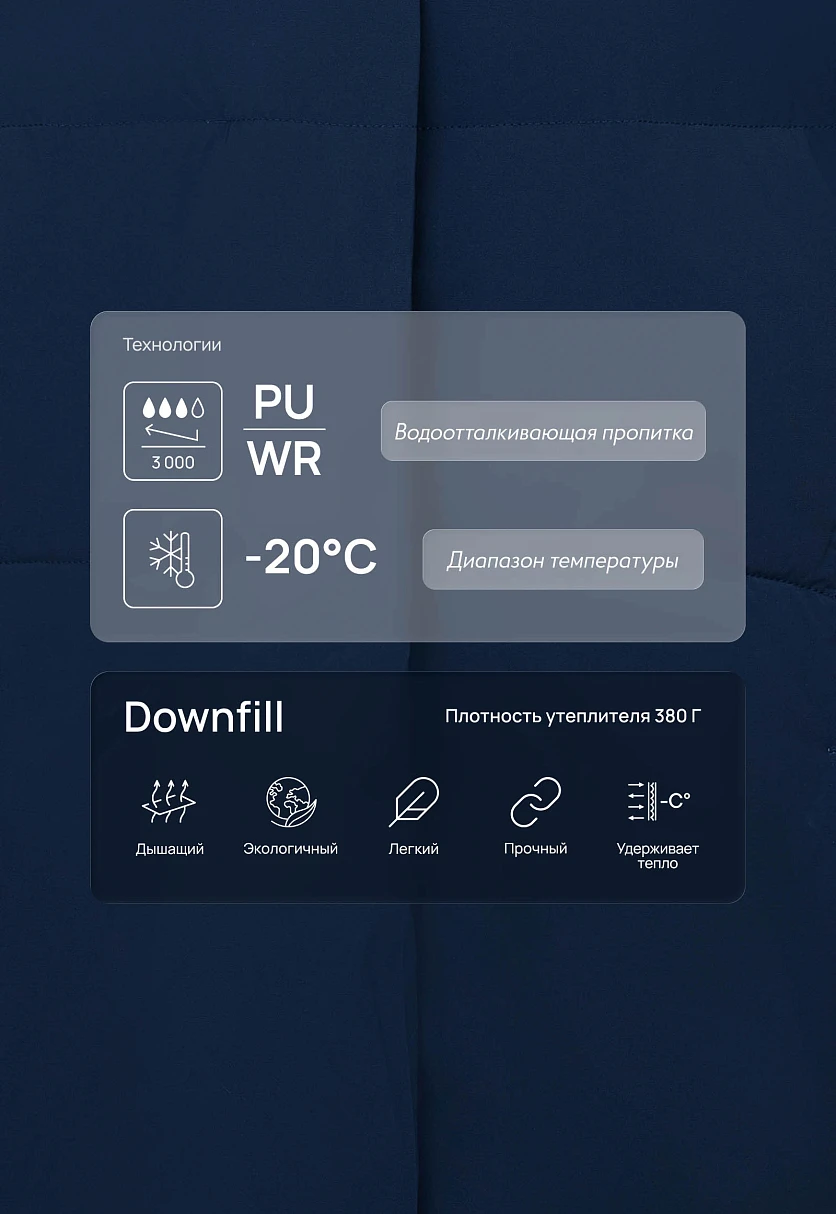 Куртка oversize силуэта с капюшоном, Модель FWF11048, Фото №7