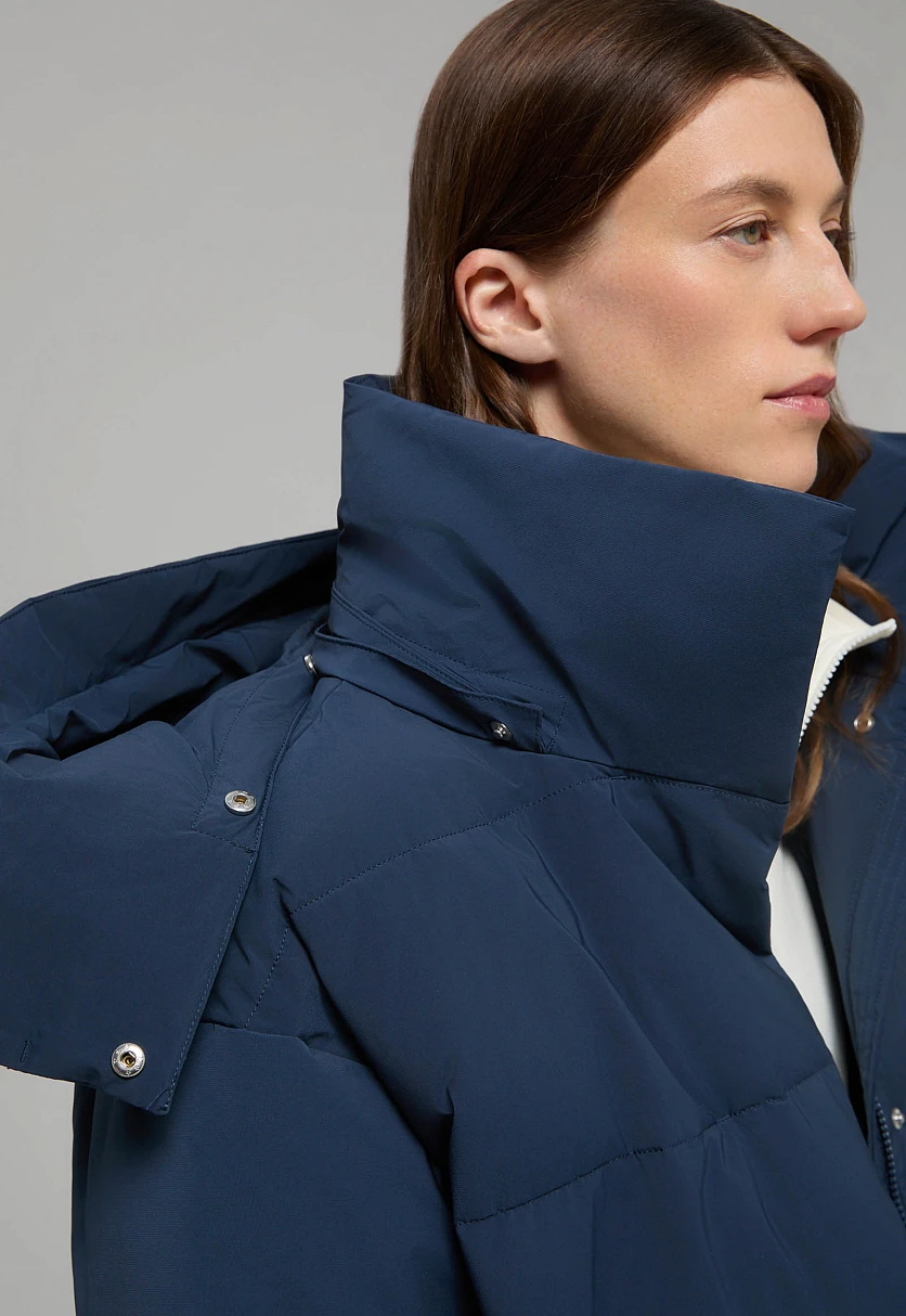 Куртка oversize силуэта с капюшоном, Модель FWF11048, Фото №11