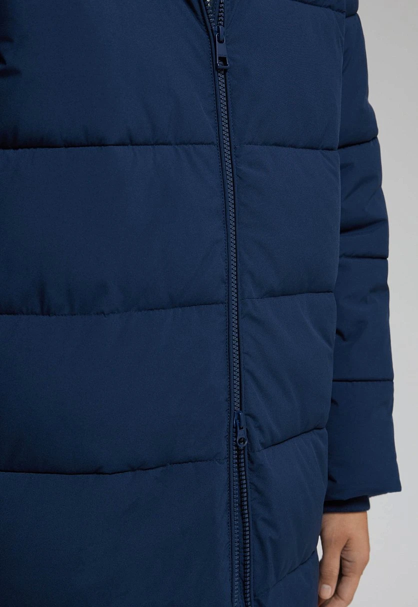 Утепленное полупальто с капюшоном, Модель FWF11091, Фото №8